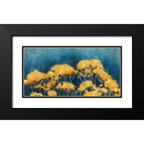 Fresh Endeavor Black Modern Wood Framed Art Print with Double Matting by PI Studio