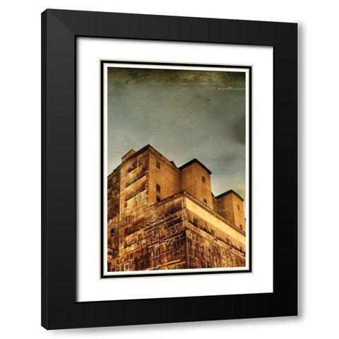 Reflector II Black Modern Wood Framed Art Print with Double Matting by Normand, Pascal