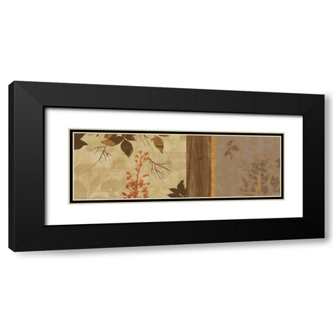 Warm Soil Black Modern Wood Framed Art Print with Double Matting by Pearce, Allison