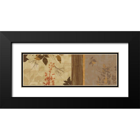 Warm Soil Black Modern Wood Framed Art Print with Double Matting by Pearce, Allison