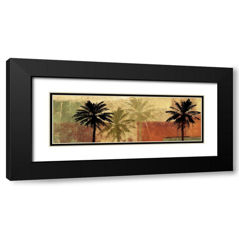 Oceanview II Black Modern Wood Framed Art Print with Double Matting by Pearce, Allison