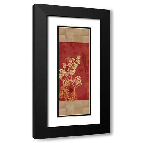 Peek a Boo II Black Modern Wood Framed Art Print with Double Matting by Pearce, Allison