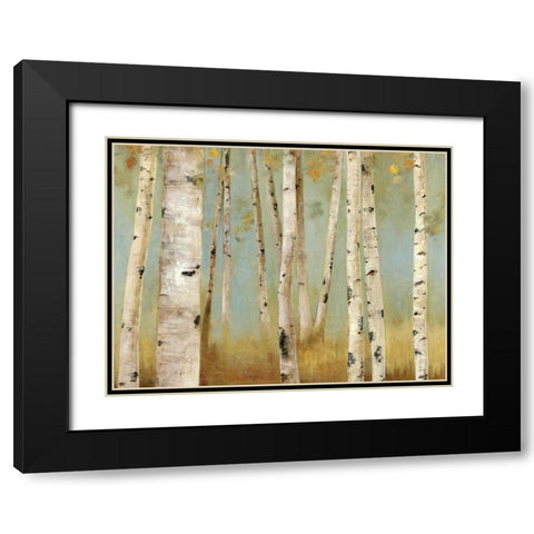 Eco I - Oversize Black Modern Wood Framed Art Print with Double Matting by Pearce, Allison