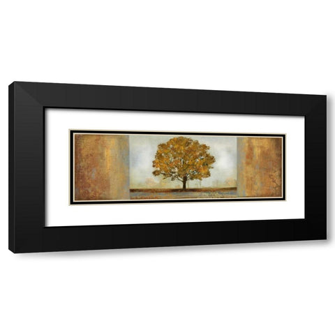 Elusive Treescape I Black Modern Wood Framed Art Print with Double Matting by Pearce, Allison