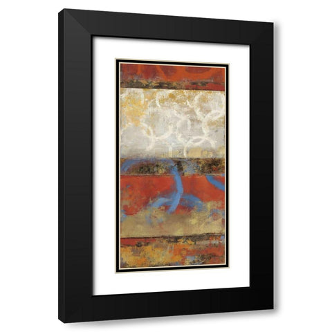 Converted I Black Modern Wood Framed Art Print with Double Matting by Pearce, Allison