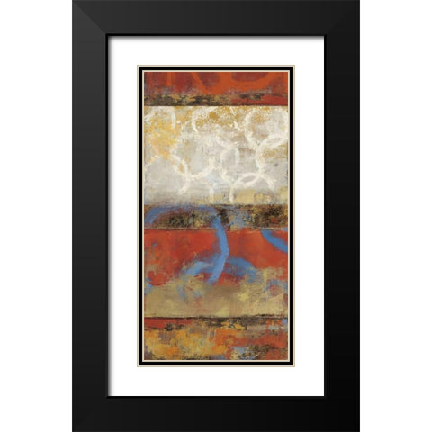Converted I Black Modern Wood Framed Art Print with Double Matting by Pearce, Allison