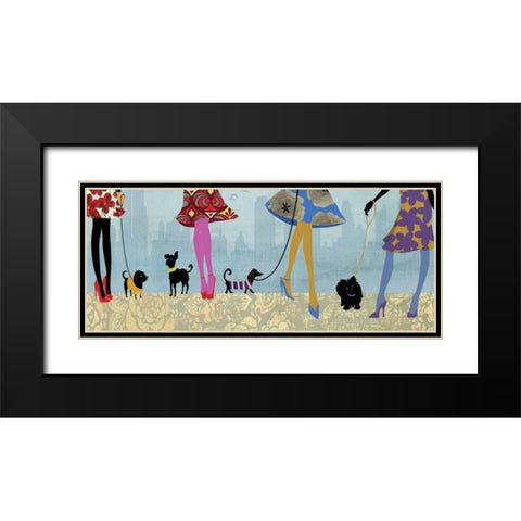 Quality Time I Black Modern Wood Framed Art Print with Double Matting by Pearce, Allison