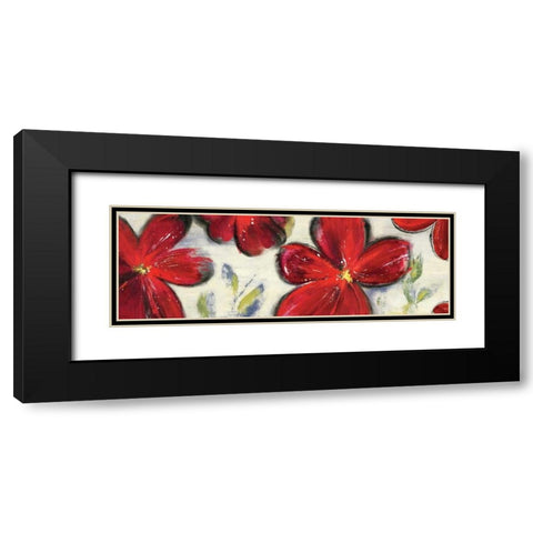 Ardour I  Black Modern Wood Framed Art Print with Double Matting by Pearce, Allison