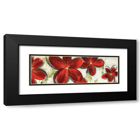 Ardour II  Black Modern Wood Framed Art Print with Double Matting by Pearce, Allison