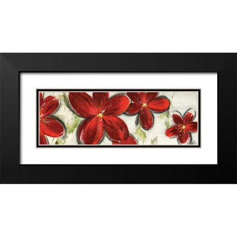 Ardour II  Black Modern Wood Framed Art Print with Double Matting by Pearce, Allison