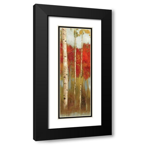 The Edge Lookout I Black Modern Wood Framed Art Print with Double Matting by Pearce, Allison
