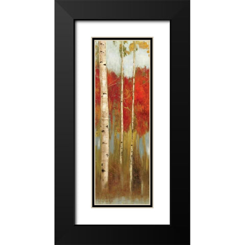 The Edge Lookout I Black Modern Wood Framed Art Print with Double Matting by Pearce, Allison