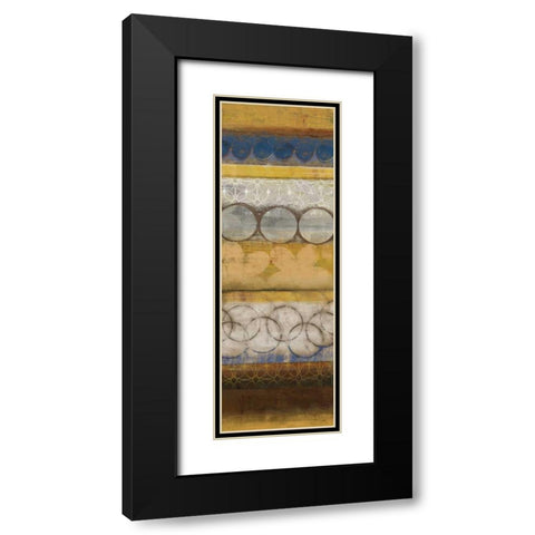 Mellow II Black Modern Wood Framed Art Print with Double Matting by Pearce, Allison