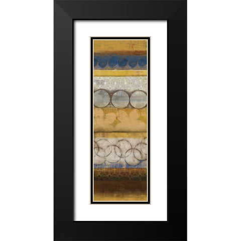Mellow II Black Modern Wood Framed Art Print with Double Matting by Pearce, Allison