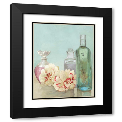 Relaxing Spa - Mini Black Modern Wood Framed Art Print with Double Matting by Pearce, Allison