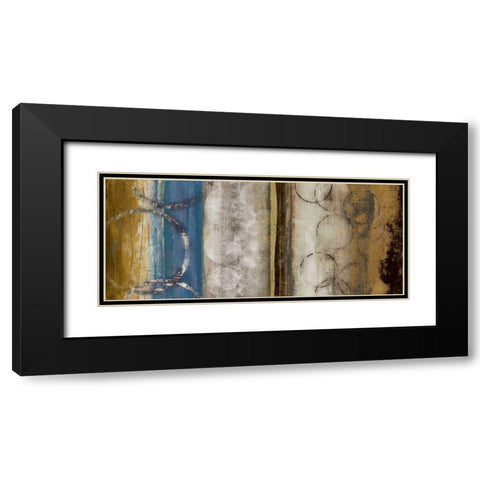 Modern Bouquet I Black Modern Wood Framed Art Print with Double Matting by PI Galerie
