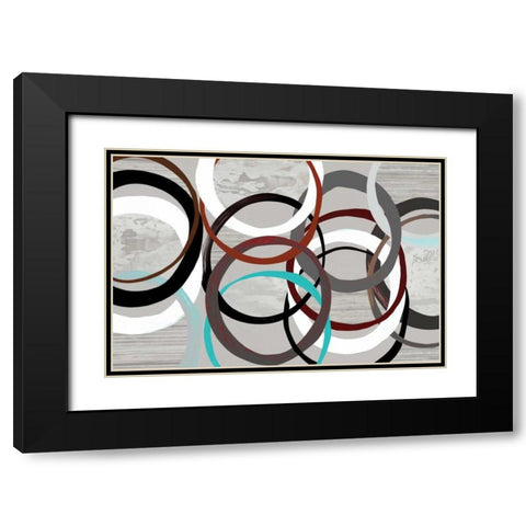 Alterior Motives I Black Modern Wood Framed Art Print with Double Matting by PI Galerie