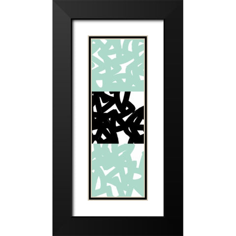 Tender Gesture II Black Modern Wood Framed Art Print with Double Matting by PI Galerie