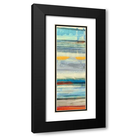 Sunstreaks I Black Modern Wood Framed Art Print with Double Matting by PI Galerie