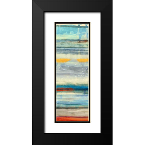 Sunstreaks I Black Modern Wood Framed Art Print with Double Matting by PI Galerie