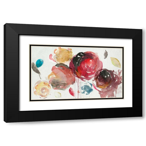 Walking Through II Black Modern Wood Framed Art Print with Double Matting by PI Galerie