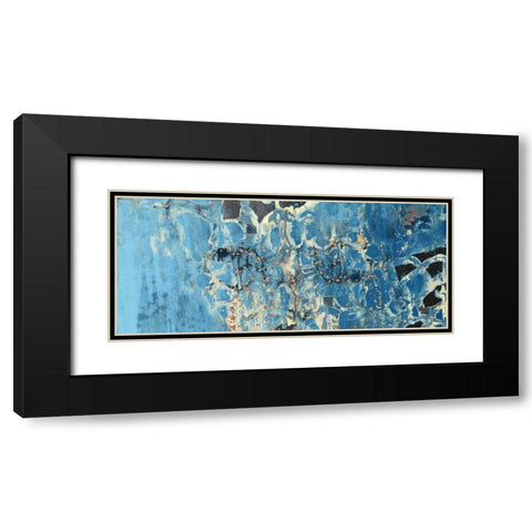Treading Water II Black Modern Wood Framed Art Print with Double Matting by PI Gallery
