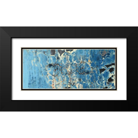 Treading Water II Black Modern Wood Framed Art Print with Double Matting by PI Gallery