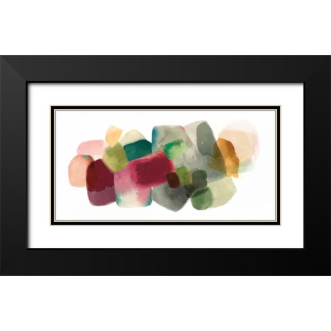 Promises I Black Modern Wood Framed Art Print with Double Matting by PI Galerie
