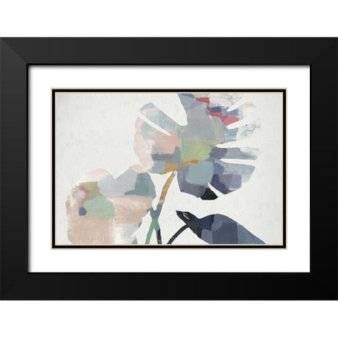 Tender  Black Modern Wood Framed Art Print with Double Matting by PI Studio