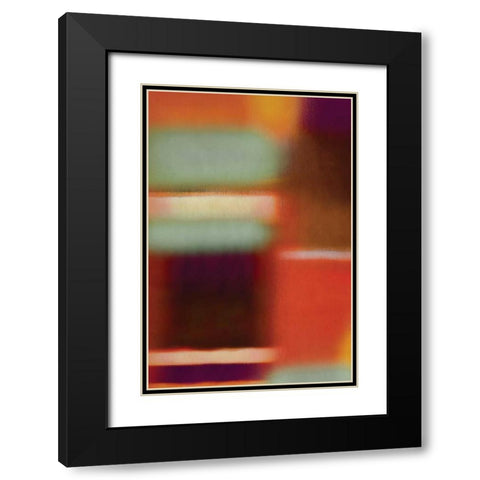 Remind Me II Black Modern Wood Framed Art Print with Double Matting by PI Galerie