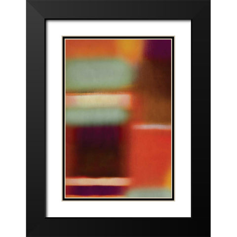 Remind Me II Black Modern Wood Framed Art Print with Double Matting by PI Galerie