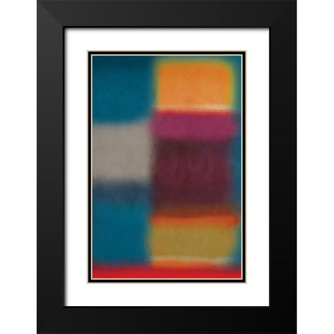 Remind Me III Black Modern Wood Framed Art Print with Double Matting by PI Galerie