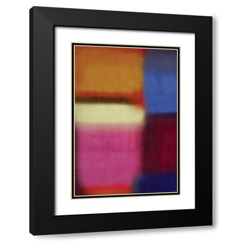 Remind Me IV Black Modern Wood Framed Art Print with Double Matting by PI Galerie