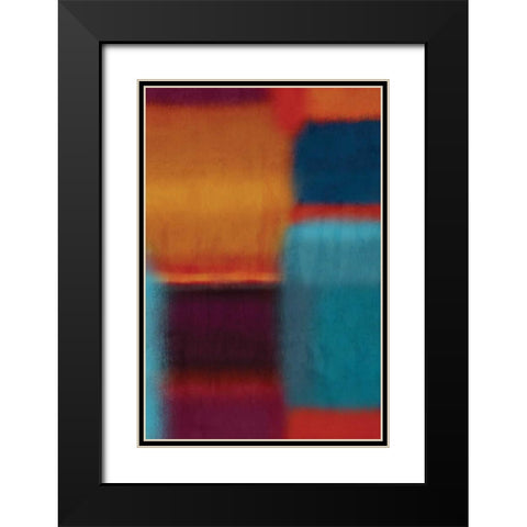 Remind Me V Black Modern Wood Framed Art Print with Double Matting by PI Galerie