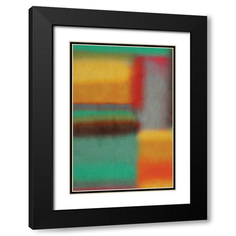 Remind Me VI Black Modern Wood Framed Art Print with Double Matting by PI Galerie