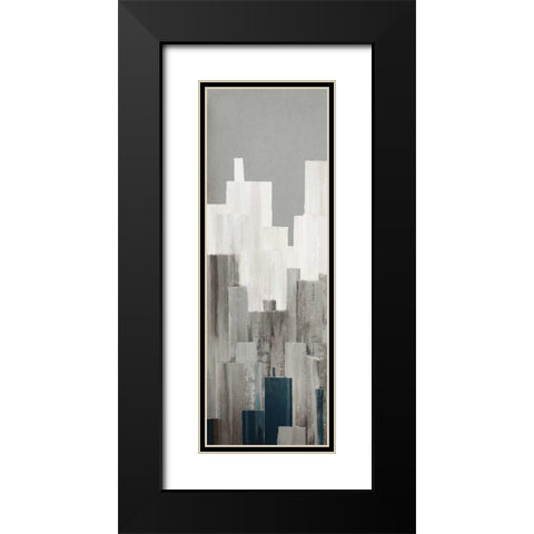 Ripped City I Black Modern Wood Framed Art Print with Double Matting by PI Studio
