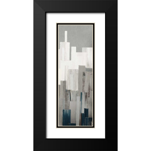Ripped City III Black Modern Wood Framed Art Print with Double Matting by PI Studio