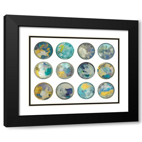 Lids Black Modern Wood Framed Art Print with Double Matting by PI Studio