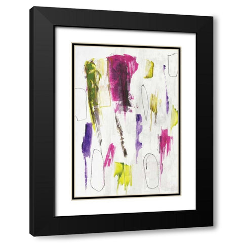 colour splash I Black Modern Wood Framed Art Print with Double Matting by PI Studio