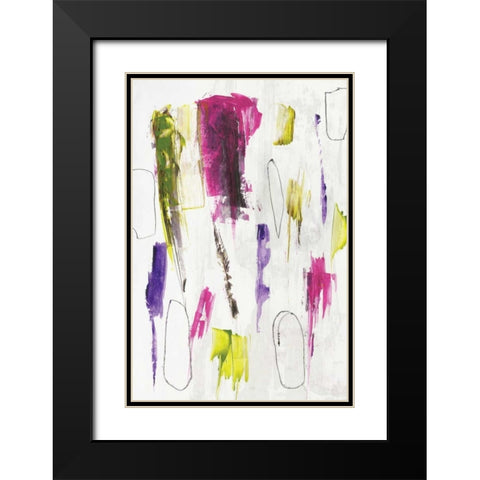 colour splash I Black Modern Wood Framed Art Print with Double Matting by PI Studio