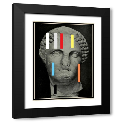 Alone II Black Modern Wood Framed Art Print with Double Matting by PI Studio