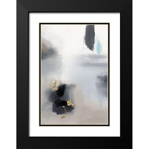 Foggy Days I Black Modern Wood Framed Art Print with Double Matting by PI Studio