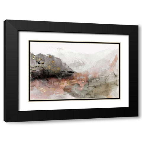 Vanished  Black Modern Wood Framed Art Print with Double Matting by PI Studio