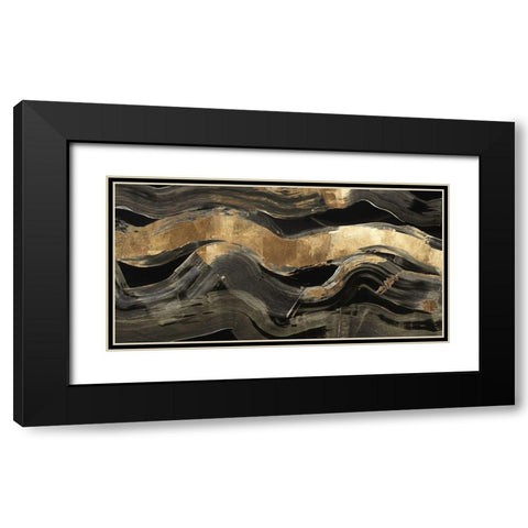 Golden Hour IIÂ  Black Modern Wood Framed Art Print with Double Matting by PI Studio