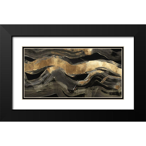 Golden Hour IIÂ  Black Modern Wood Framed Art Print with Double Matting by PI Studio