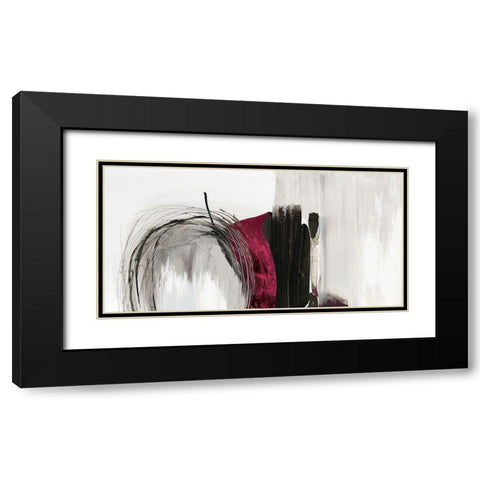 On Hold II  Black Modern Wood Framed Art Print with Double Matting by PI Studio