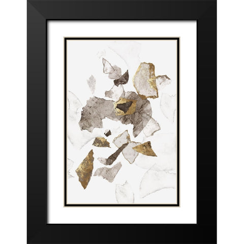 Amplified I  Black Modern Wood Framed Art Print with Double Matting by PI Studio