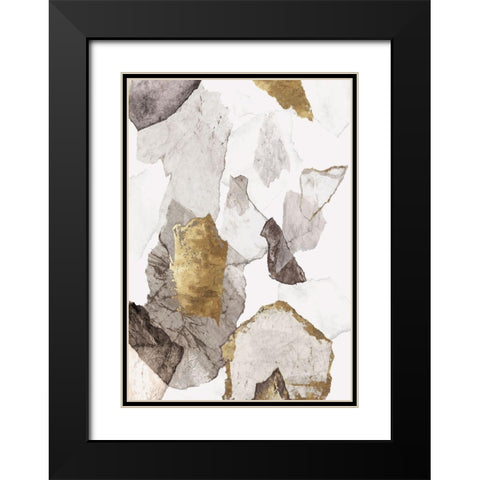 Amplified III  Black Modern Wood Framed Art Print with Double Matting by PI Studio