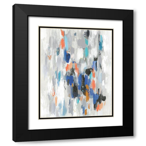 Speciality I  Black Modern Wood Framed Art Print with Double Matting by PI Studio