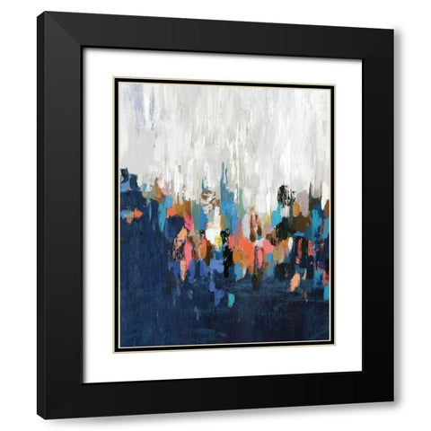 Speciality II  Black Modern Wood Framed Art Print with Double Matting by PI Studio